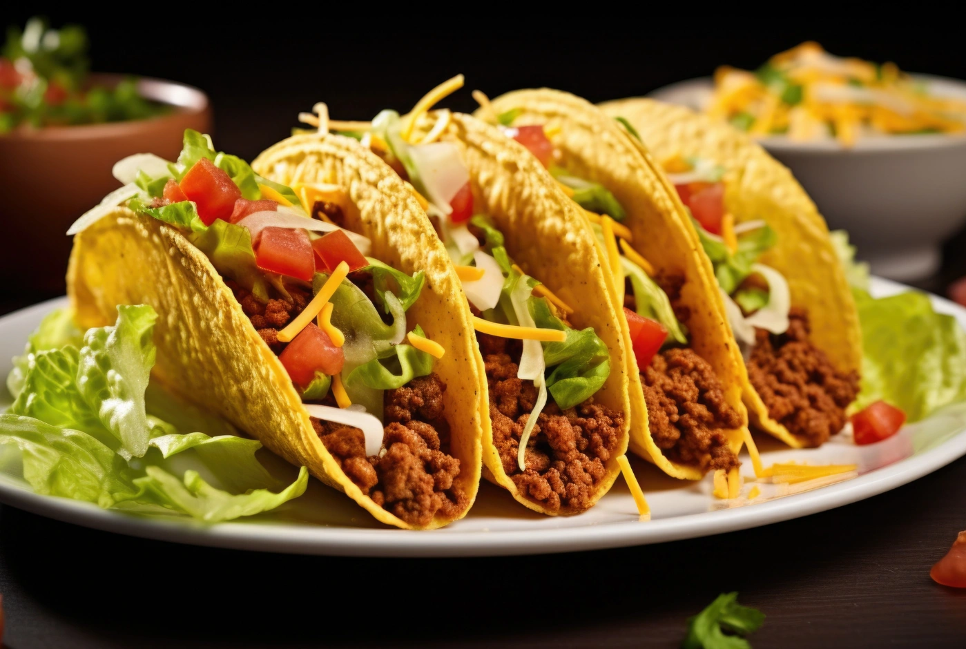 Mexican food truck catering setup for a Los Angeles event